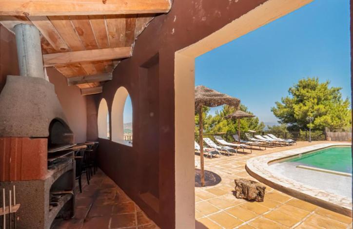 Preciosa Villa Con Gran Piscina Y Fabulosas Vistas Alhaurín de la Torre Buitenkant foto